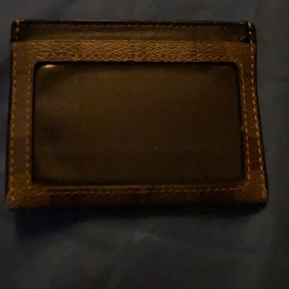 Coach card wallet